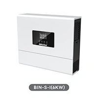 BRIDNA Manufacturer 230V 6kW Hybrid Solar Inverter with Split-Phase Output and Mobile Solar Applications